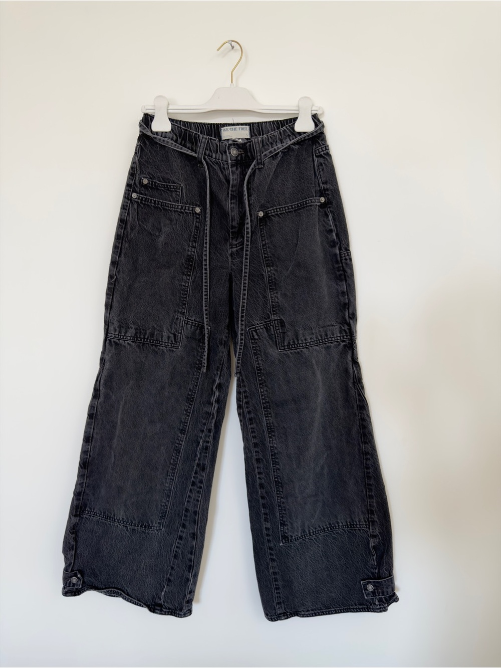 Free People - We The Free - CRVY Outlaw Wide-Leg Jean